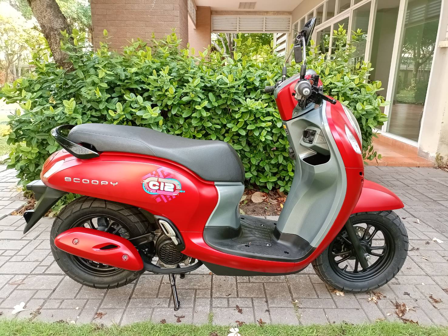 SCOOPY CLUB12 ล้อแม็ก คอมบายเบรก Idling stop