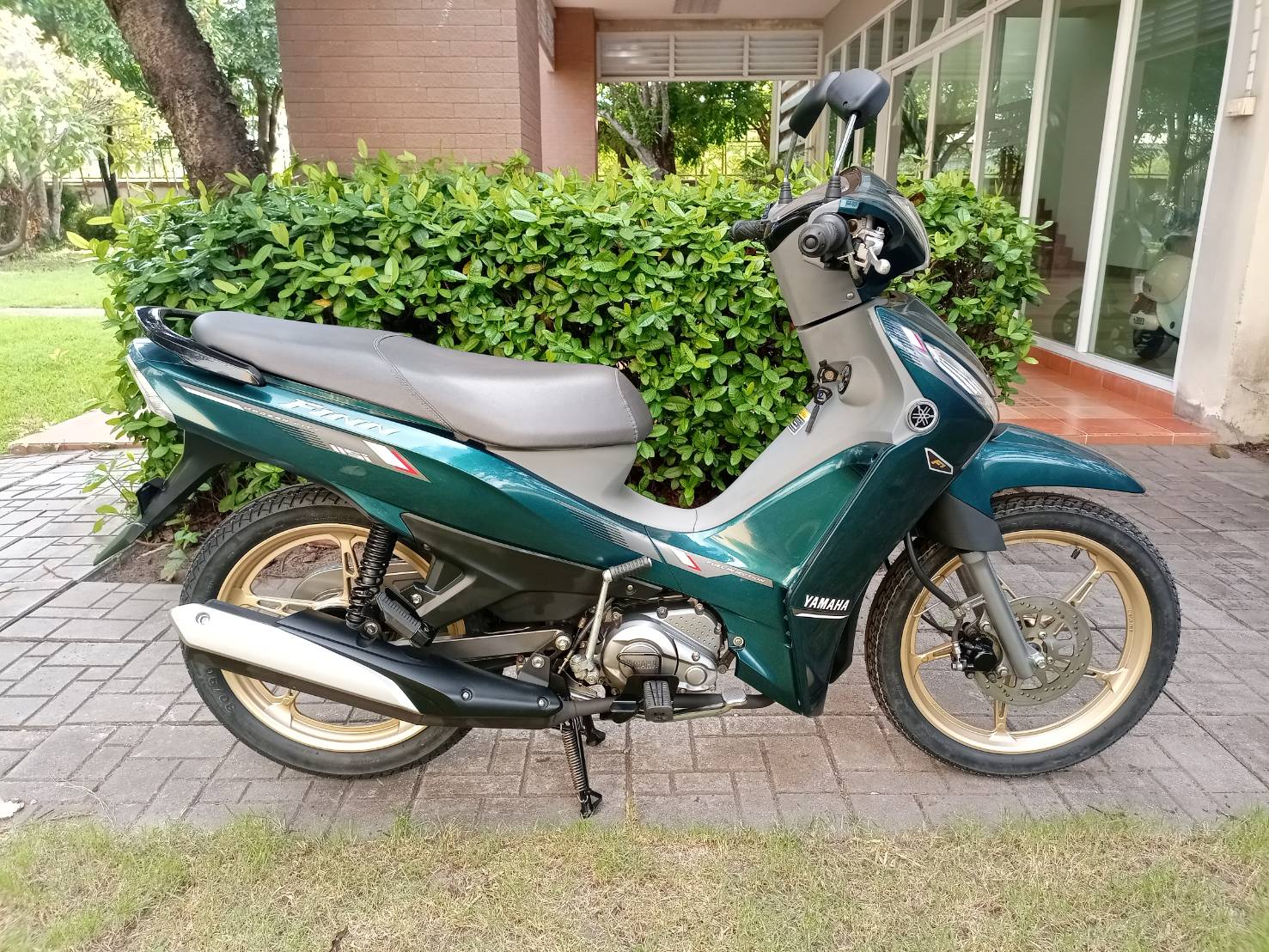 FINN 115 cc. ดิสก์เบรกหน้า สตาร์ทมือ ล้อแม๊ค UBS