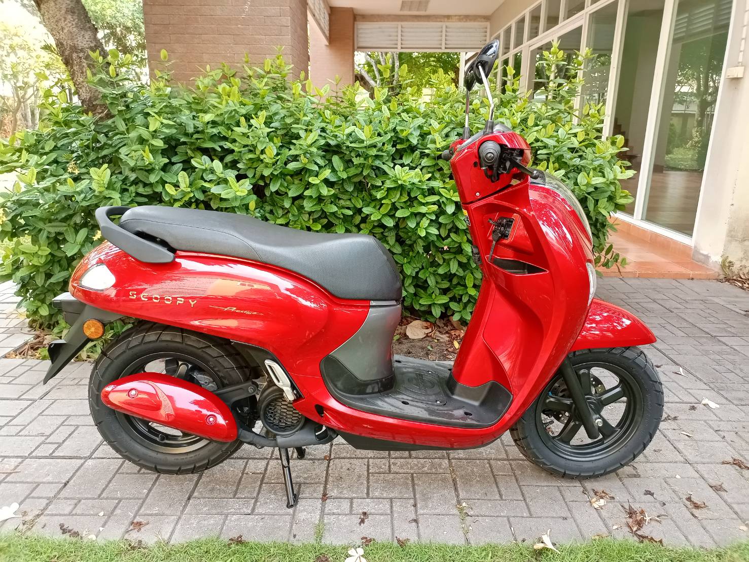 SCOOPY Prestige ล้อแม็ก คอมบายเบรก Idling stop
