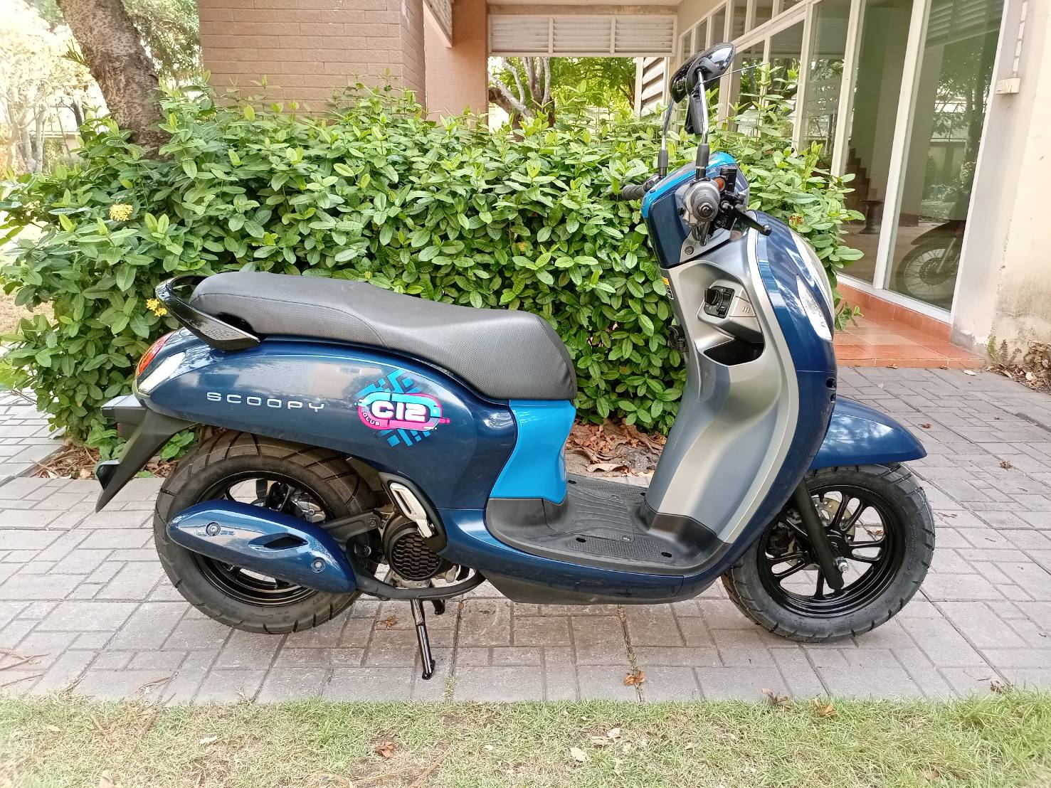 SCOOPY CLUB12 ล้อแม็ก คอมบายเบรก Idling stop
